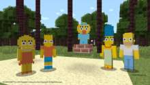 Minecraft 获得辛普森一家 DLC